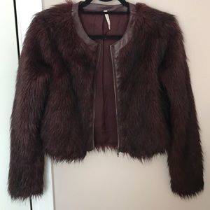 Willow & Clay Faux Fur Jacket
